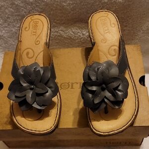 Born Blue Floral Sandals